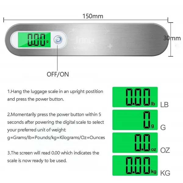 🎄 Early Christmas Sale 🔥 Portable Electronic Hook Scale