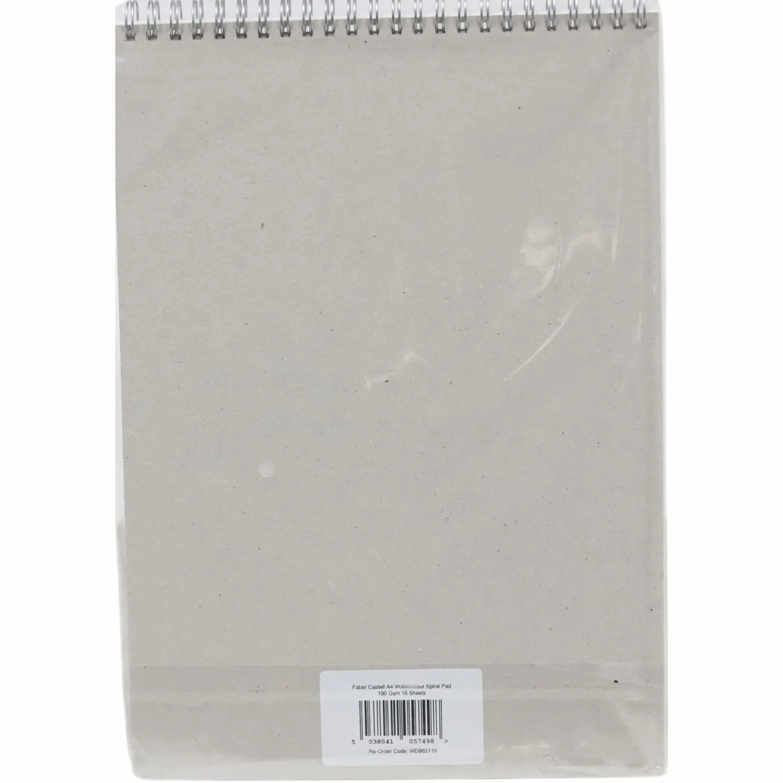 ■ Faber-Castell - Watercolour A4 Spiral Pad - 190gms - 15 Sheets