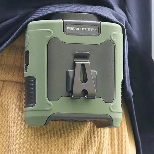 20000mAh Outdoor Portable Waist Fan Hanging Neck Fan with Power Bank