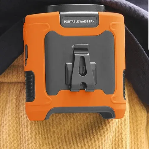20000mAh Outdoor Portable Waist Fan Hanging Neck Fan with Power Bank