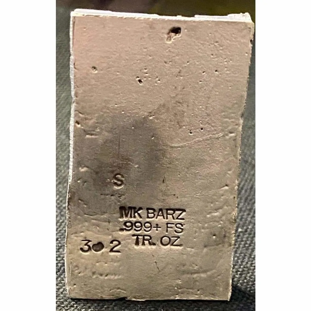 @3.2Oz MK BarZ  "Vampire" .999 FS Sand Cast Relief Art Work by Anna Marine