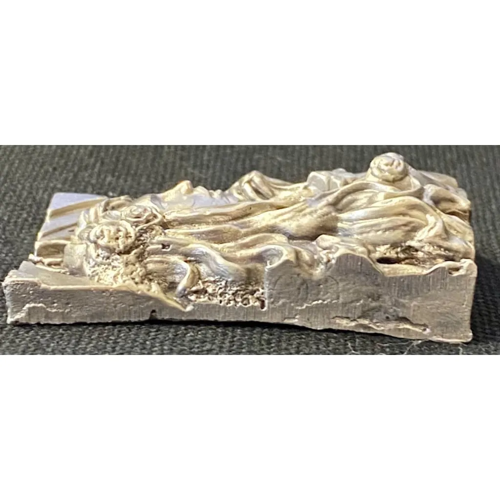 @3.2Oz MK BarZ  "Vampire" .999 FS Sand Cast Relief Art Work by Anna Marine