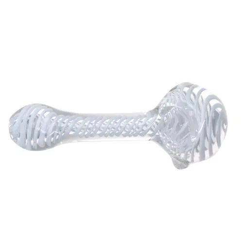 4.5" Swirly Art Glass Hand Pipe - Color May Vary - (1 Count)