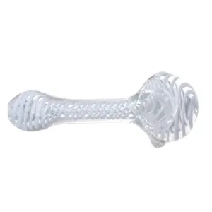 4.5" Swirly Art Glass Hand Pipe - Color May Vary - (1 Count)