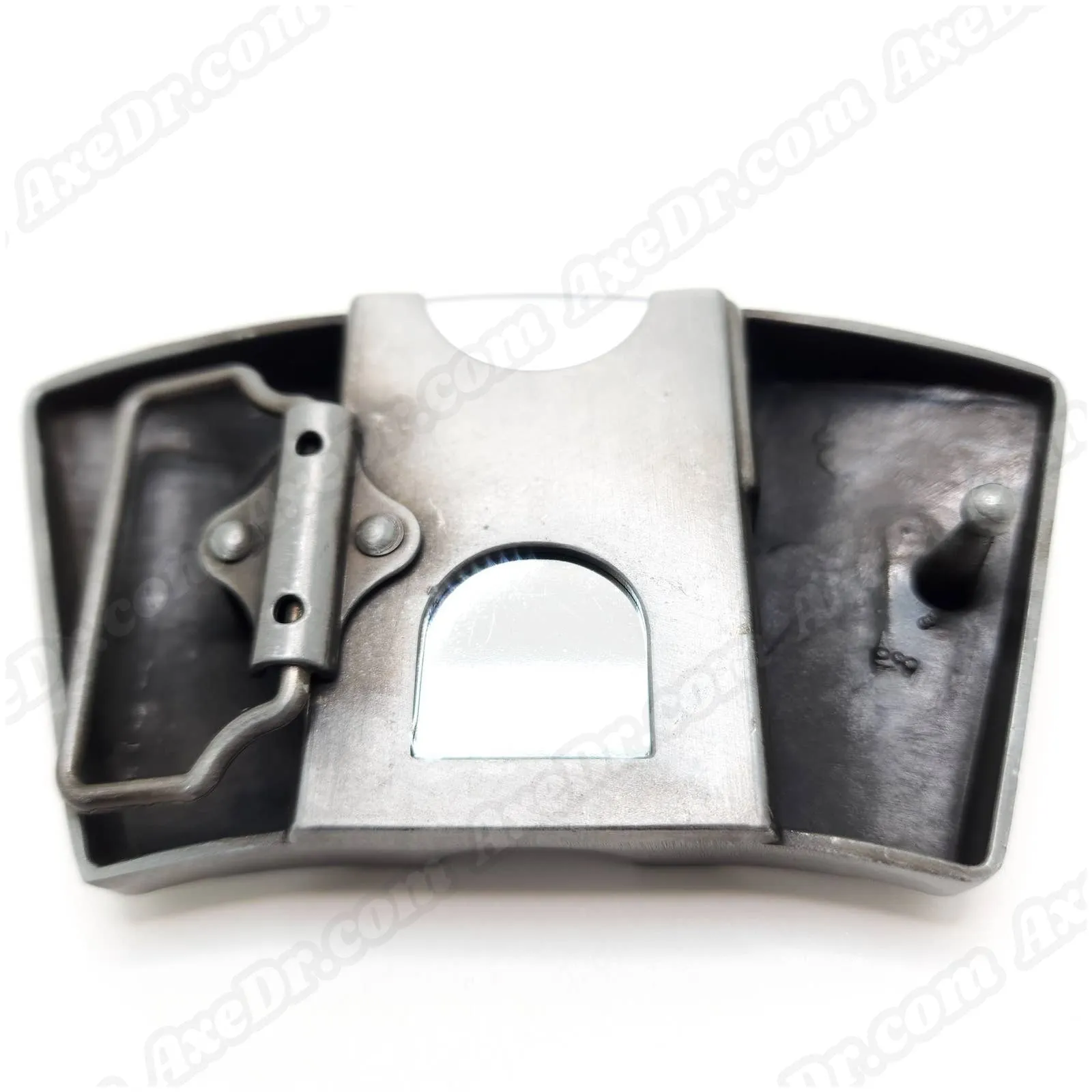 All Aces Lighter Belt Buckle w/ 100% Vegan Leather Snap Button Belt