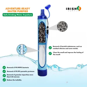 AQUAPURE Portable Water Purifier for Outdoor Adventures