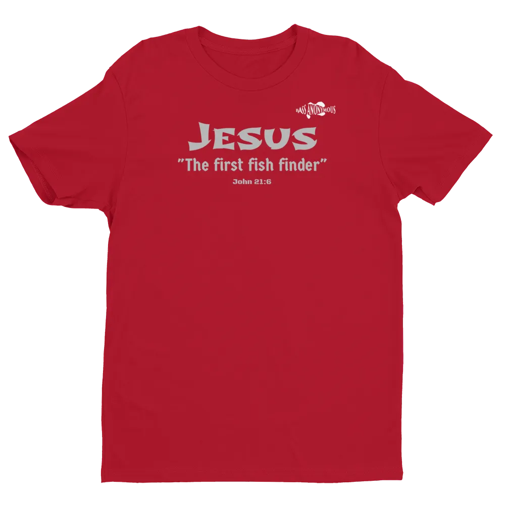BA Short Sleeve T-shirt "Jesus the first fish finder"