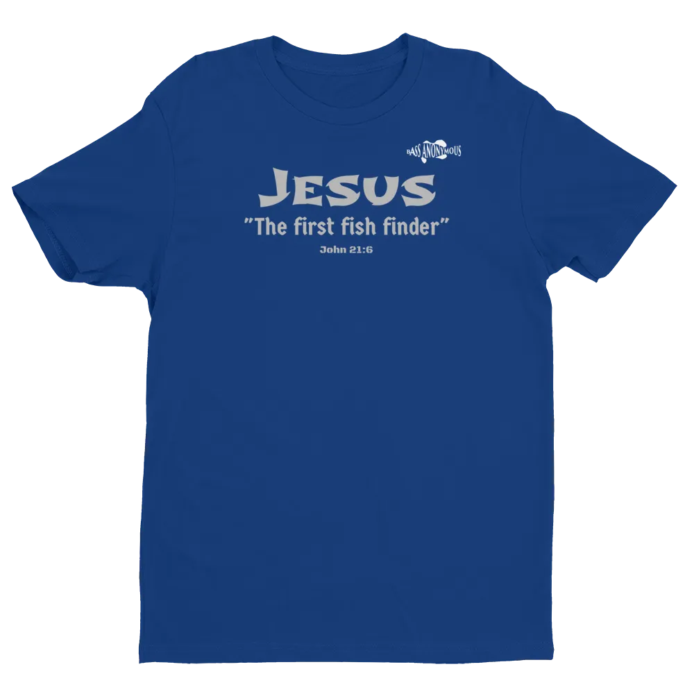BA Short Sleeve T-shirt "Jesus the first fish finder"
