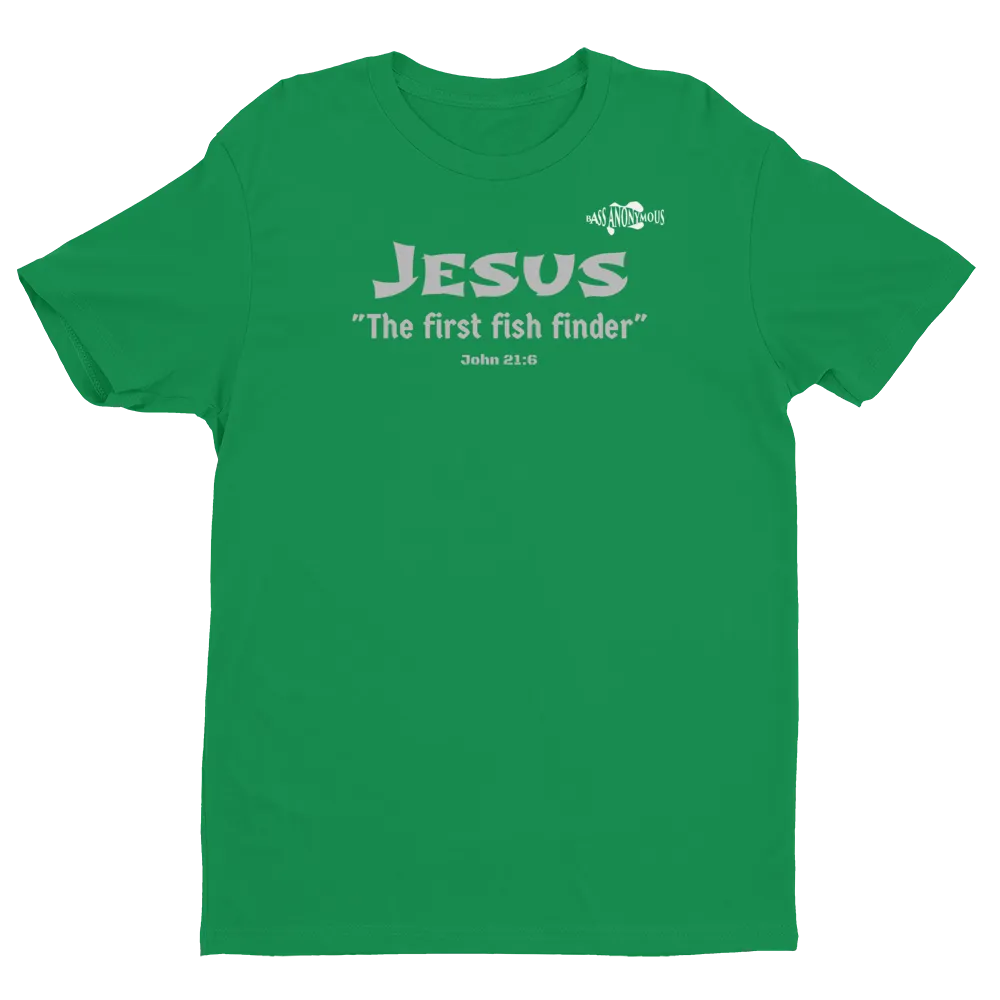 BA Short Sleeve T-shirt "Jesus the first fish finder"