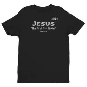 BA Short Sleeve T-shirt "Jesus the first fish finder"
