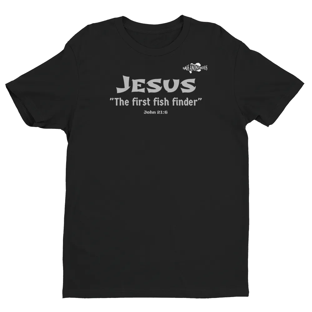 BA Short Sleeve T-shirt "Jesus the first fish finder"