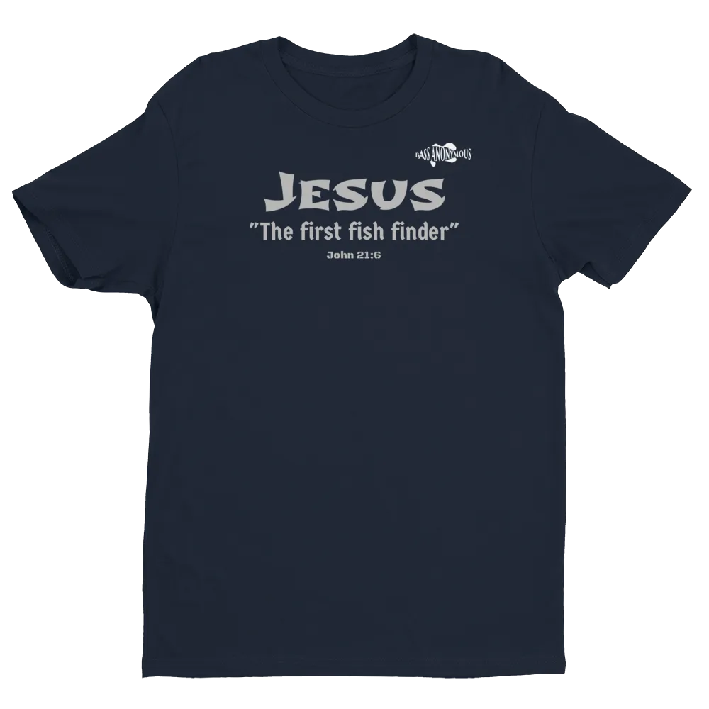 BA Short Sleeve T-shirt "Jesus the first fish finder"