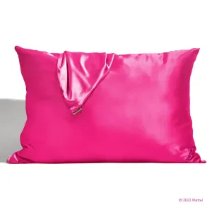 Barbie Pink Satin Pillowcase - Standard