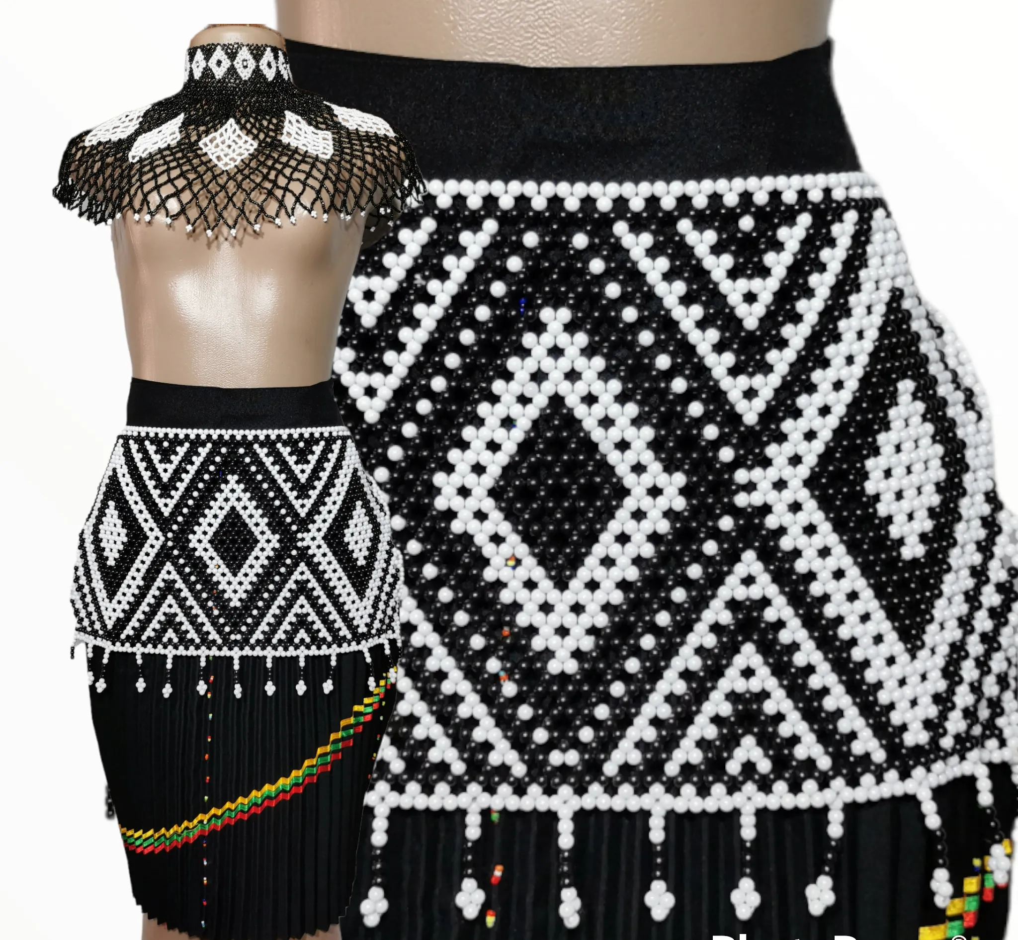 Beaded Apron