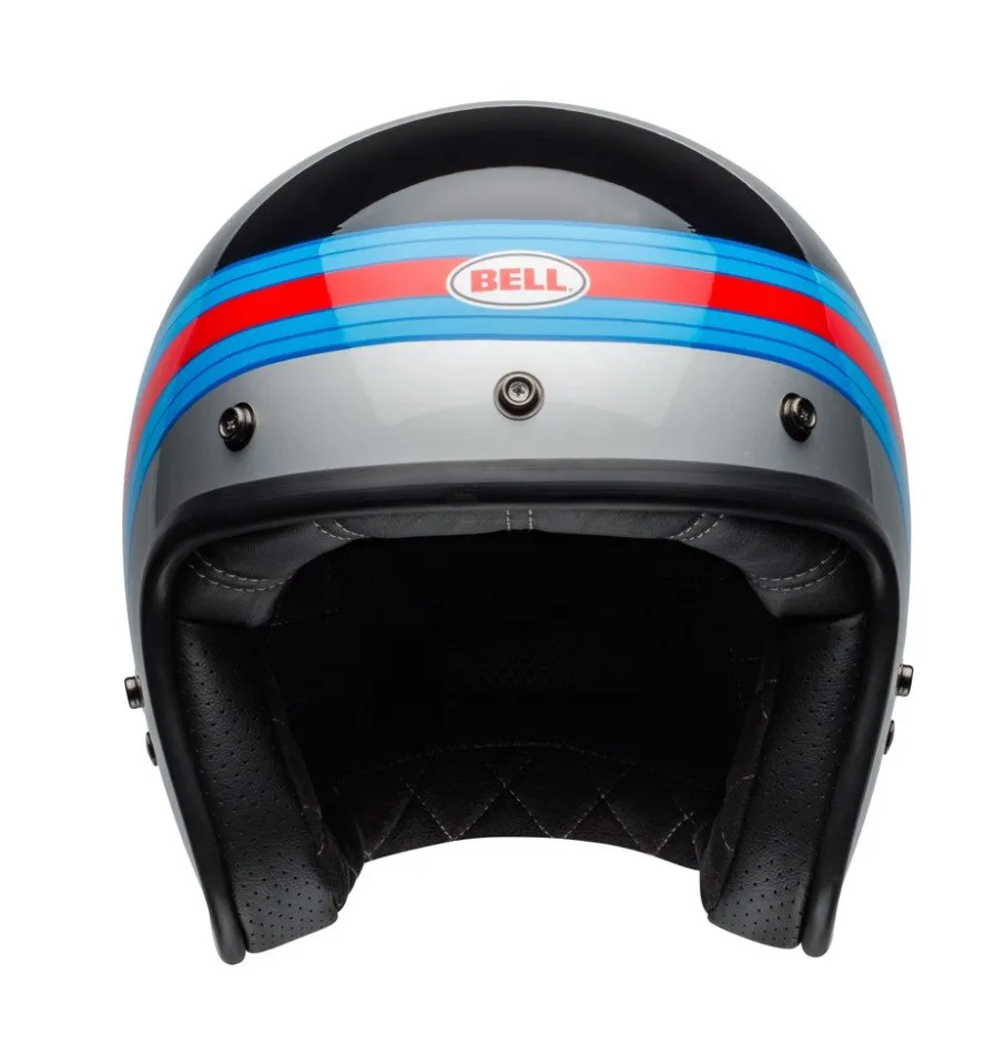 BELL Custom 500 DLX Helmet Pulse Gloss Black/Blue/Red