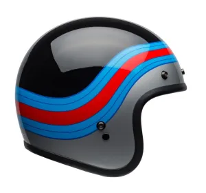 BELL Custom 500 DLX Helmet Pulse Gloss Black/Blue/Red