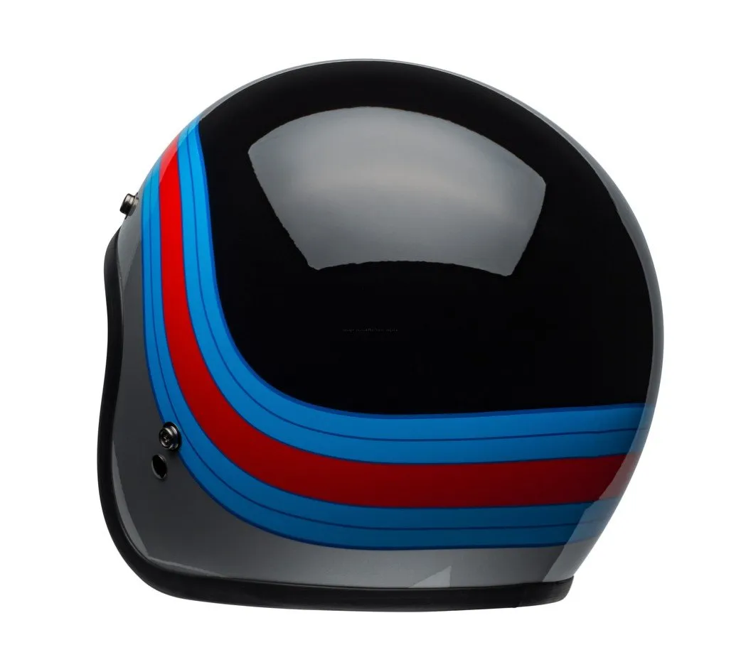 BELL Custom 500 DLX Helmet Pulse Gloss Black/Blue/Red