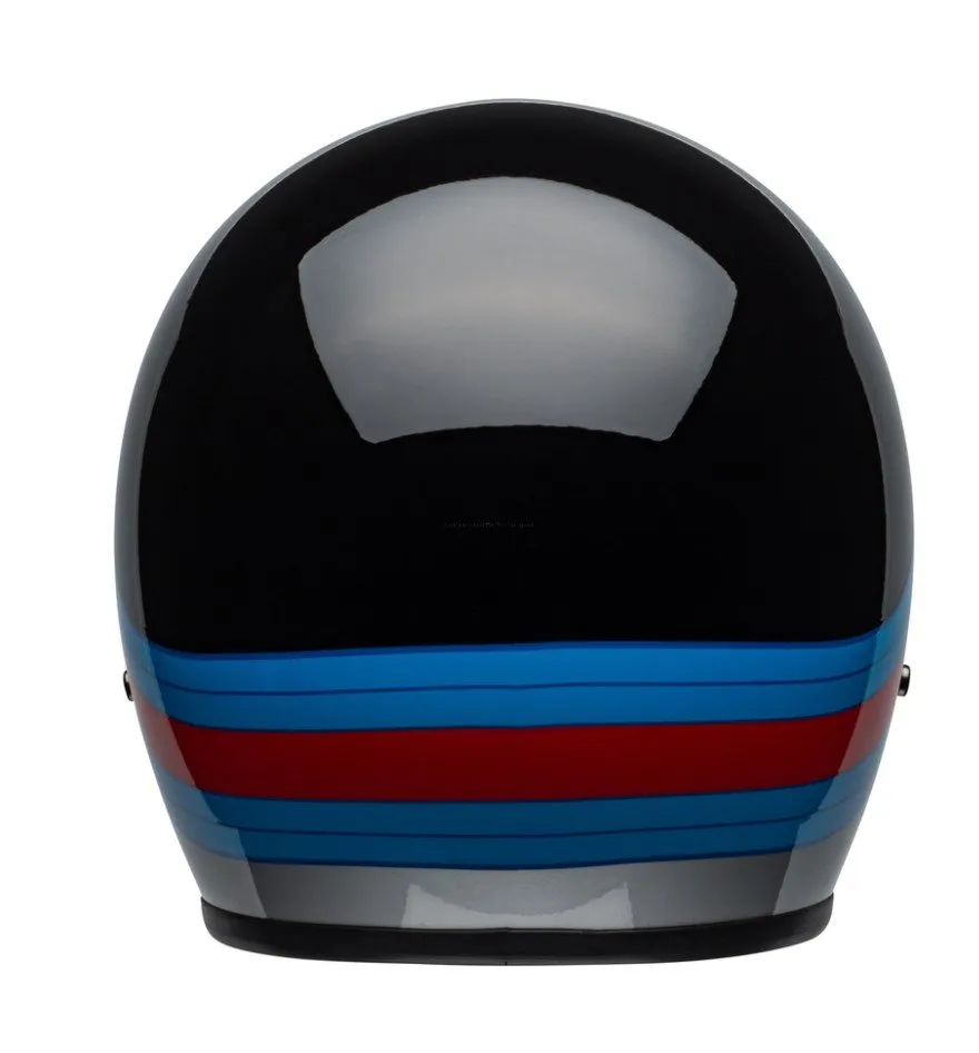 BELL Custom 500 DLX Helmet Pulse Gloss Black/Blue/Red