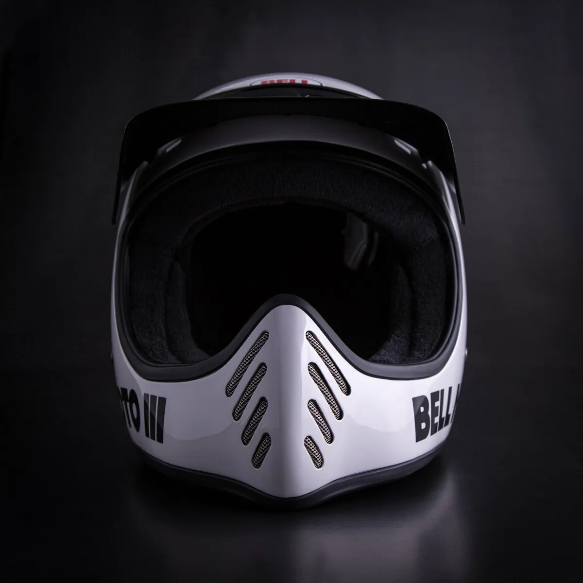 Bell Moto-3 Helmet - Classic White