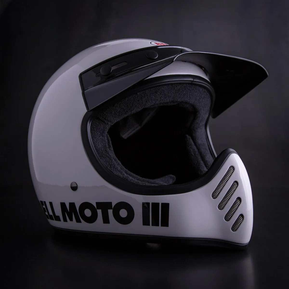 Bell Moto-3 Helmet - Classic White