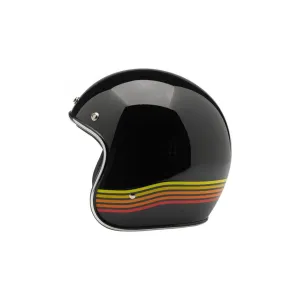 Biltwell Bonanza Helmet - LE Spectrum Black/Orange