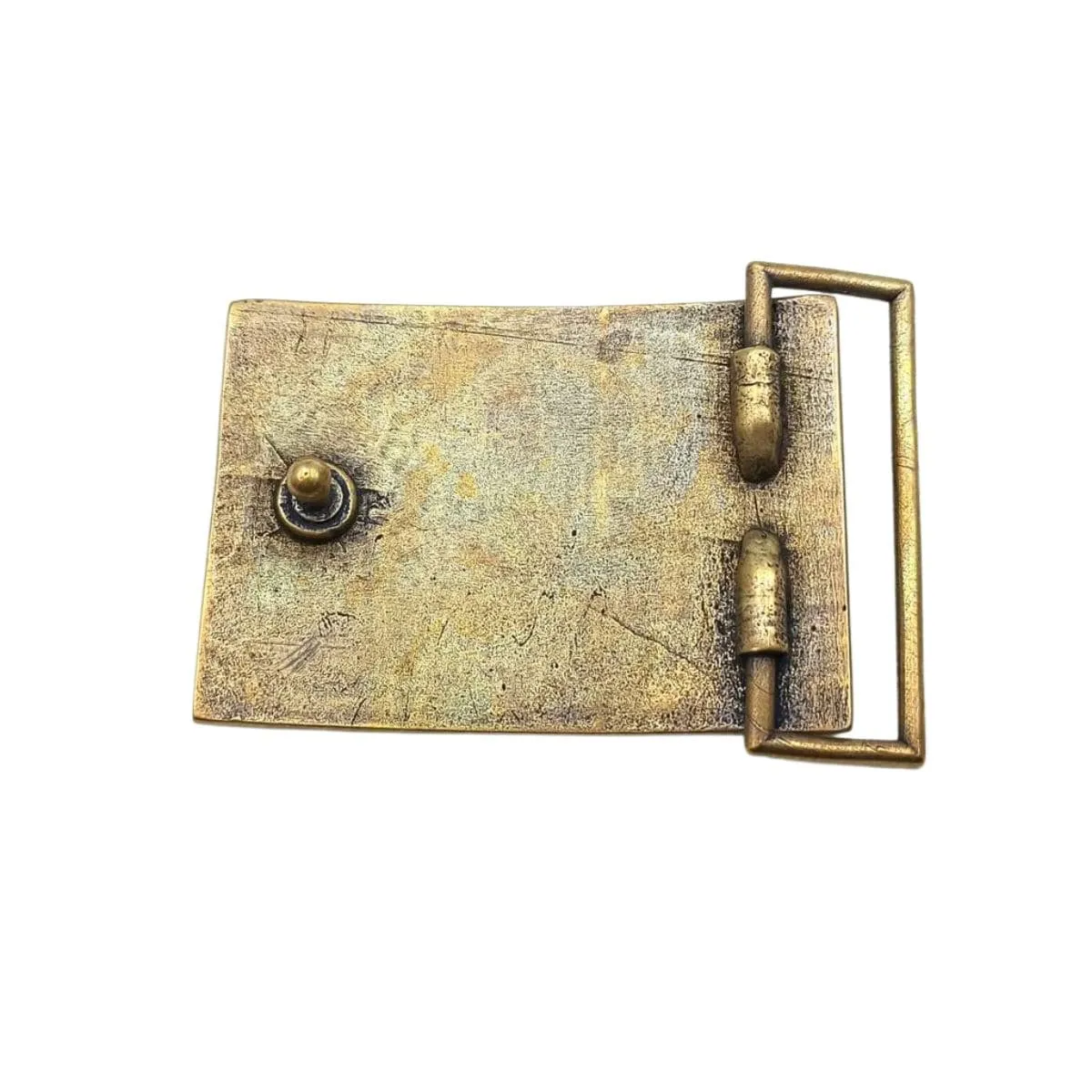 Blackbeard the Pirate flag custom belt buckle