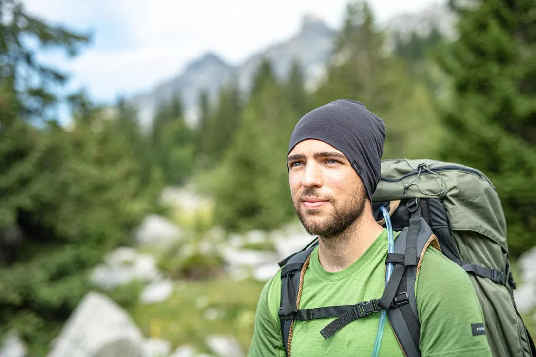 Bonnet en laine merinos de trekking - mt500