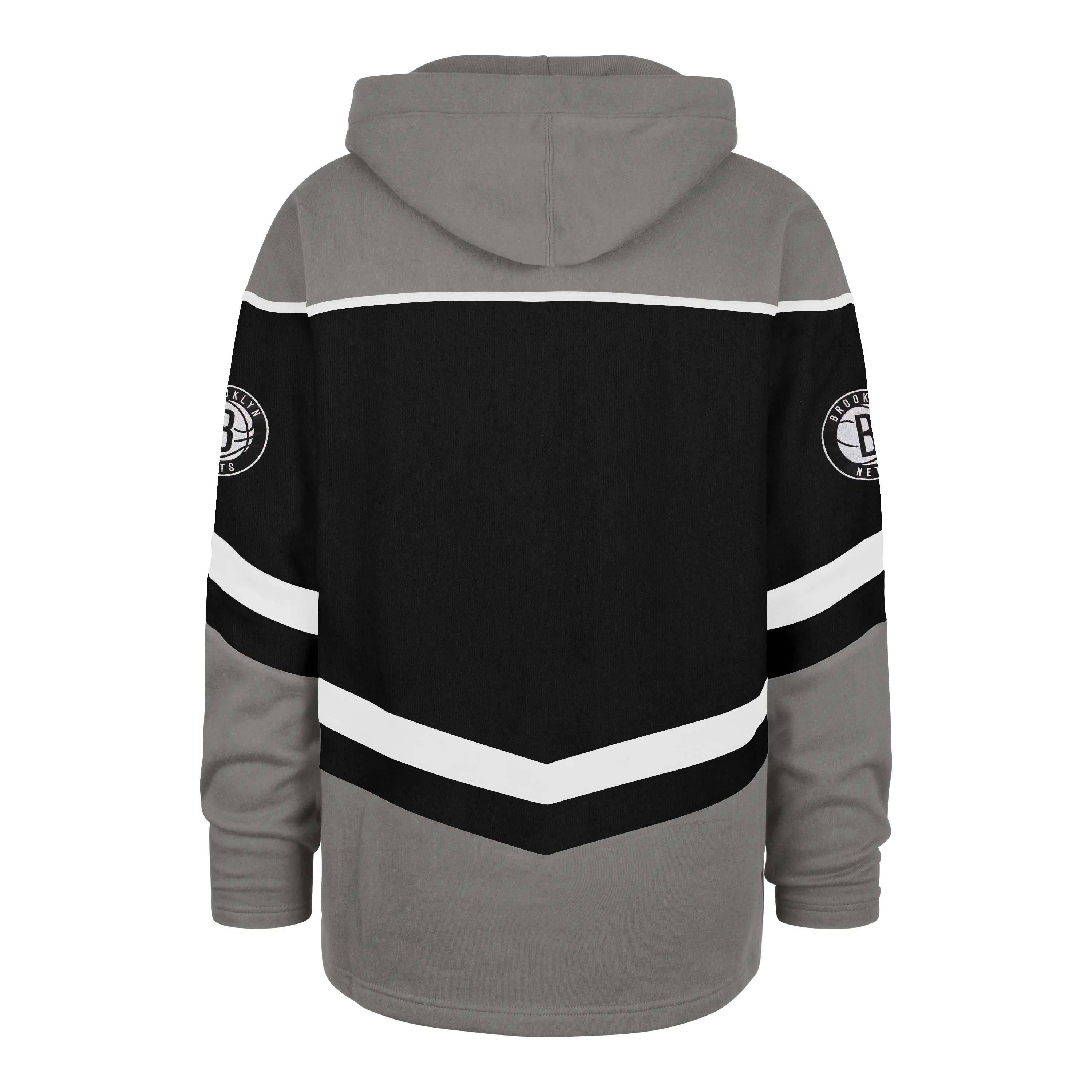 BROOKLYN NETS TRI SATIN '47 LAYUP LACER HOOD