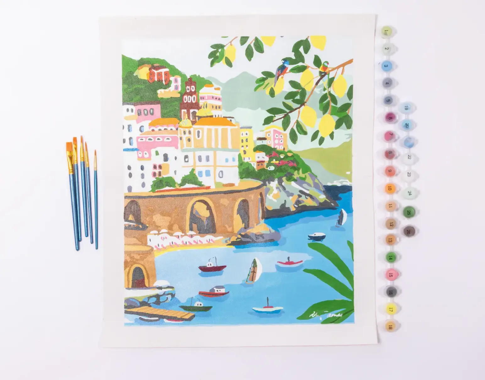 CANVAS PAINT BY NUMBER 16x20 // 5 STYLES