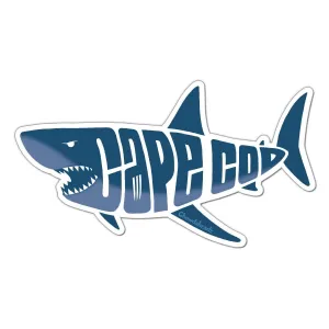 Cape Cod Shark Sticker