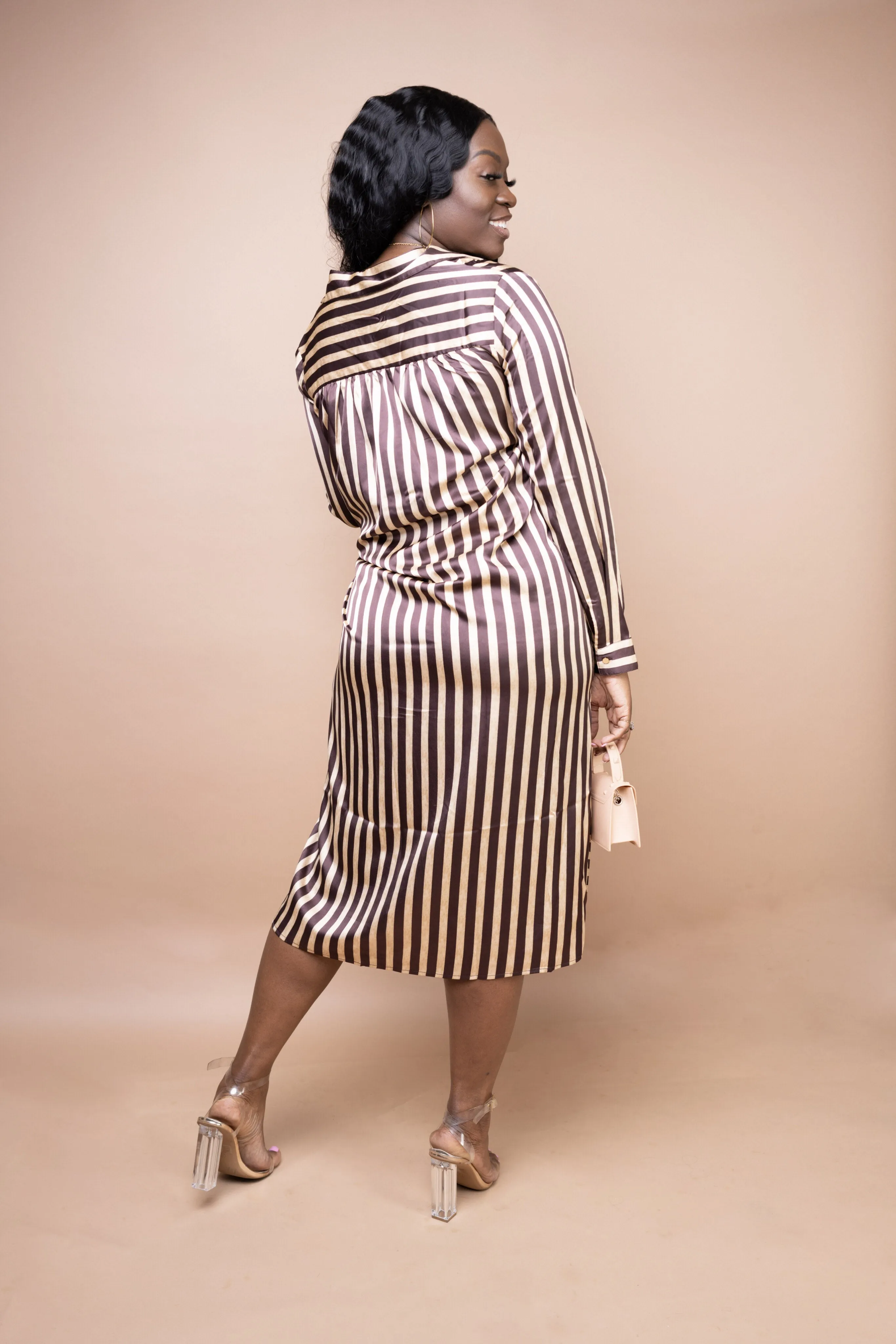 Caramel Macchiato Tunic dress