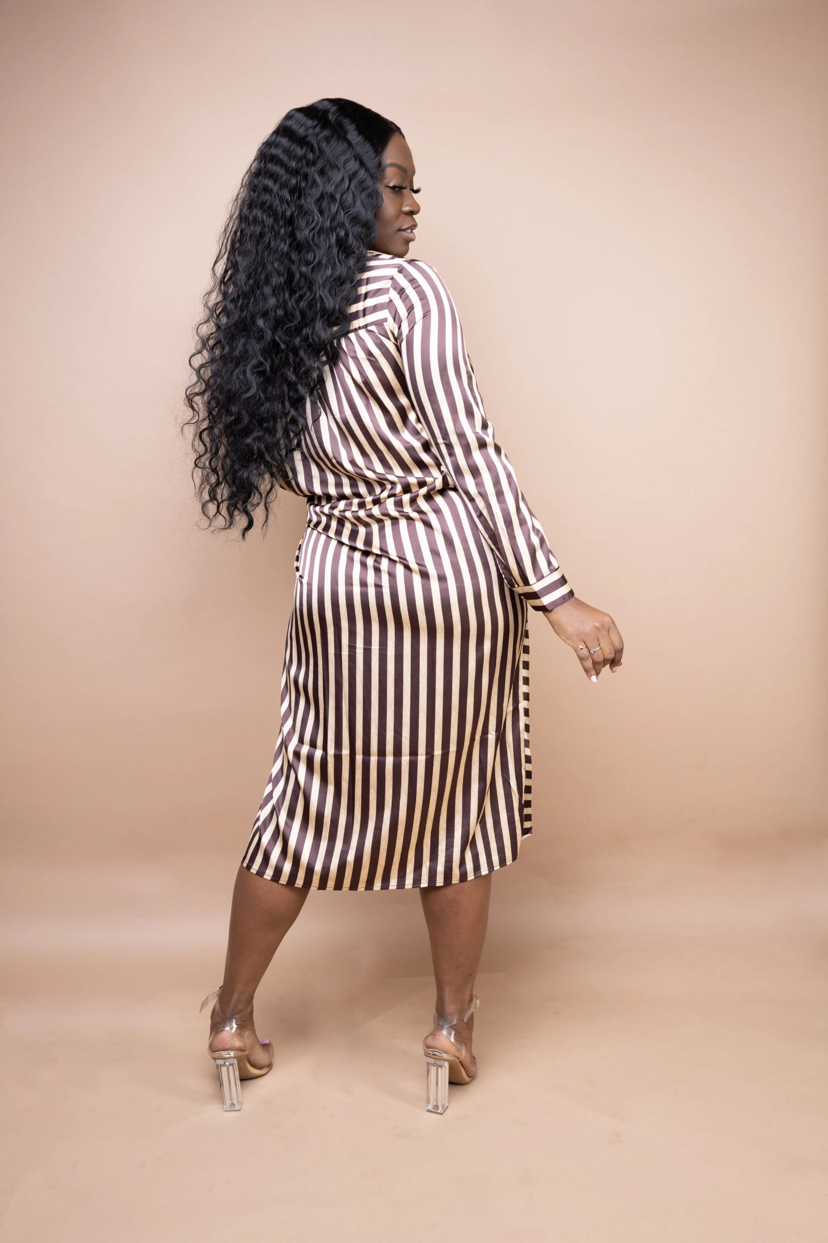Caramel Macchiato Tunic dress