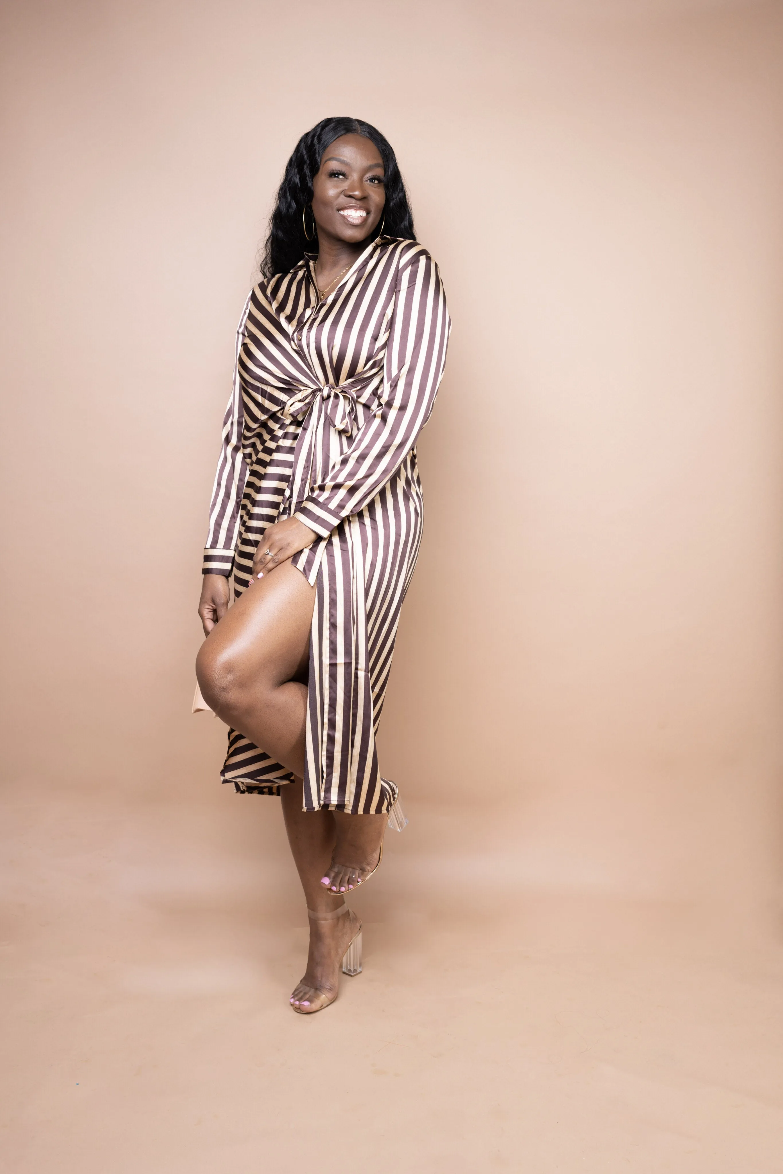 Caramel Macchiato Tunic dress