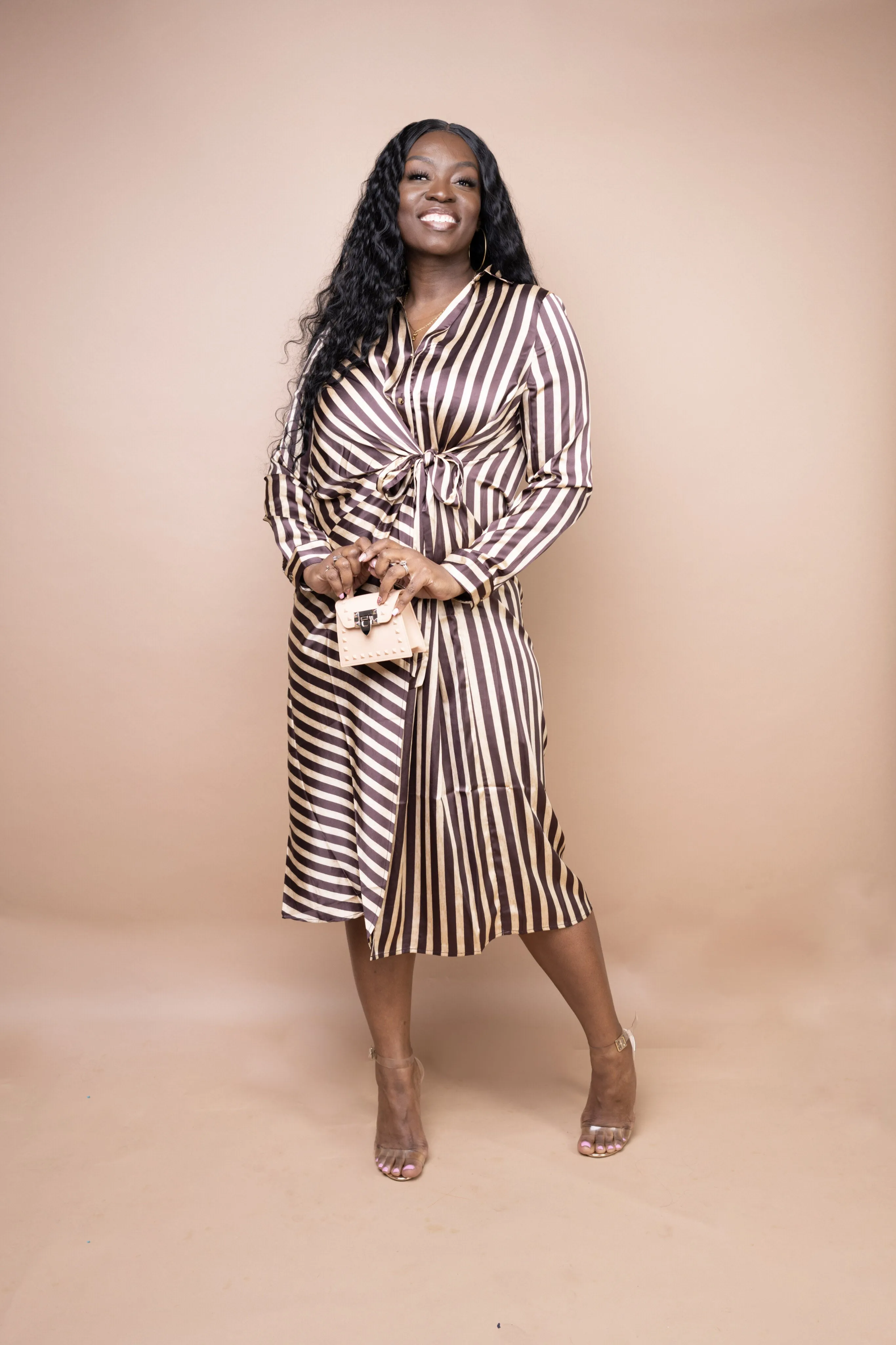 Caramel Macchiato Tunic dress