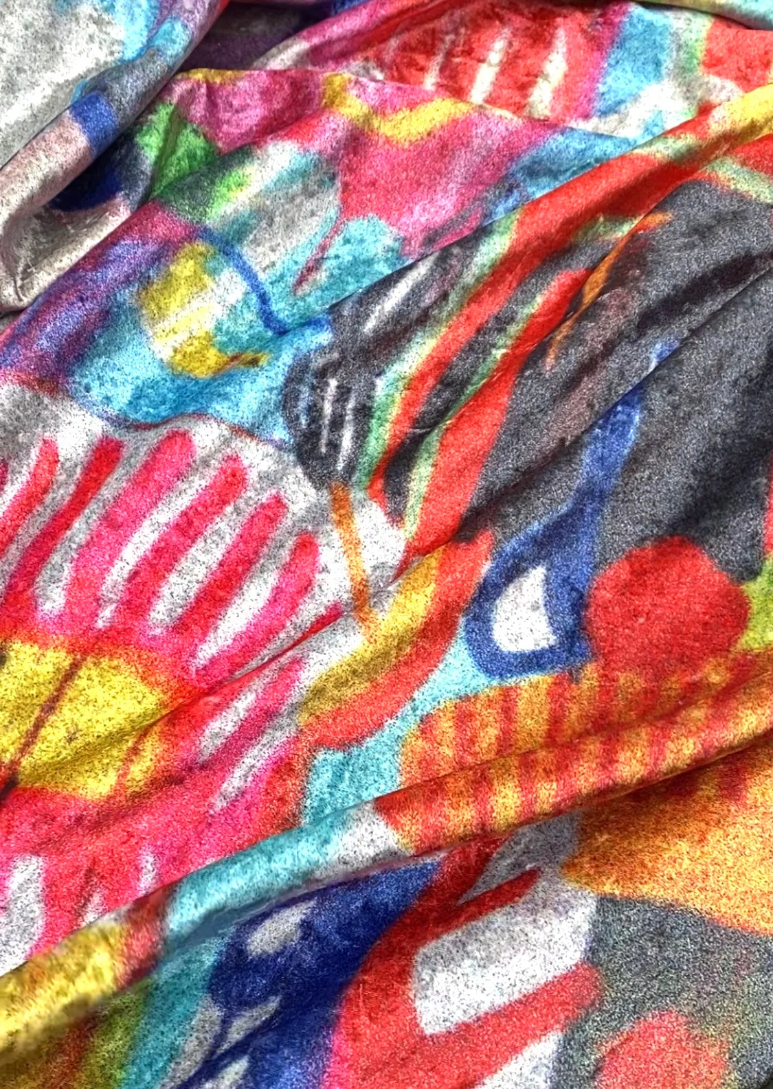 'Ceremony' - Crushed Velvet Throw