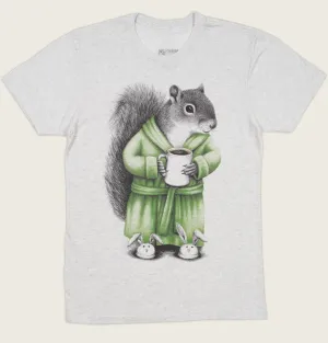Coffee Squirrel Unisex T-shirt