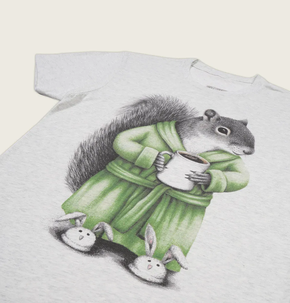 Coffee Squirrel Unisex T-shirt