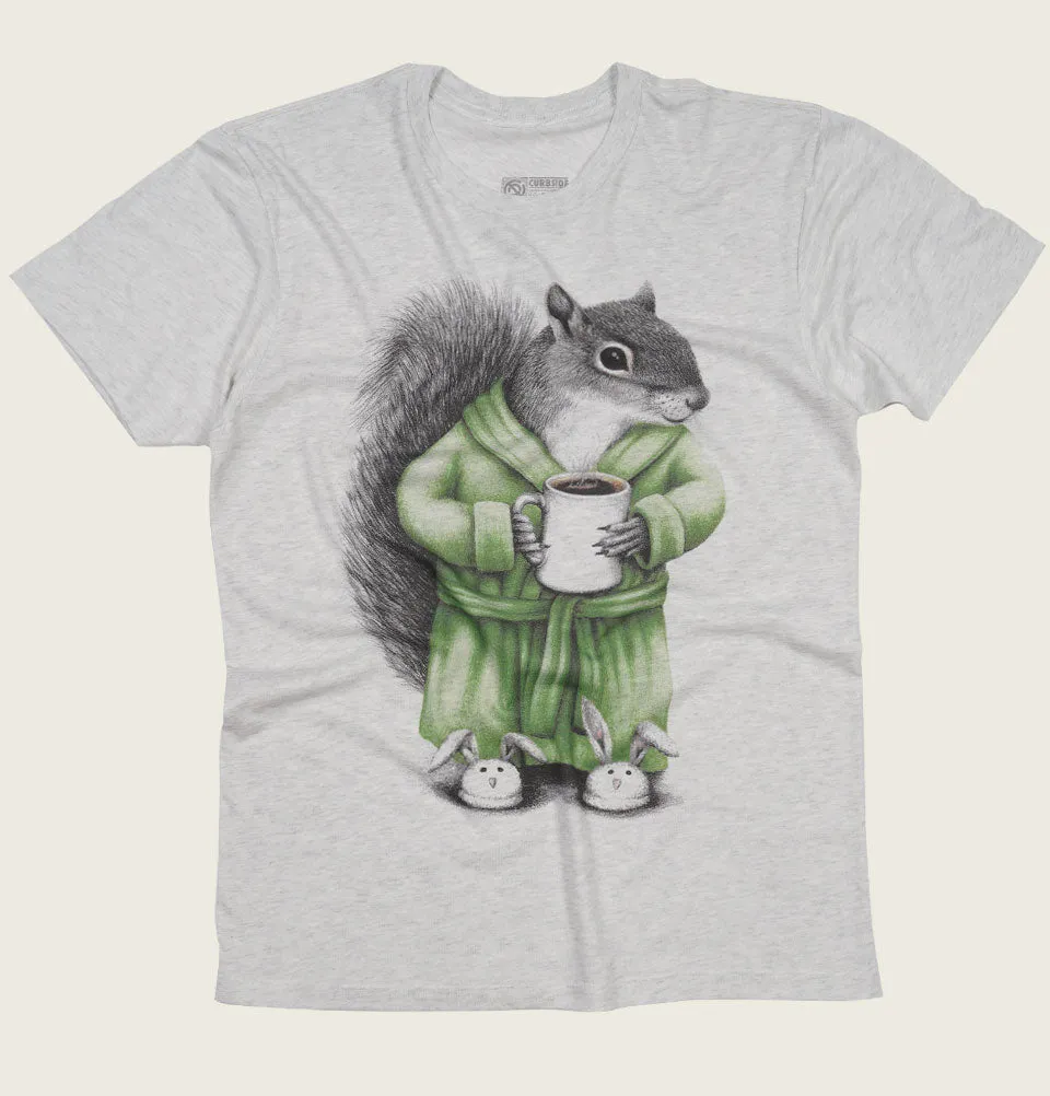 Coffee Squirrel Unisex T-shirt