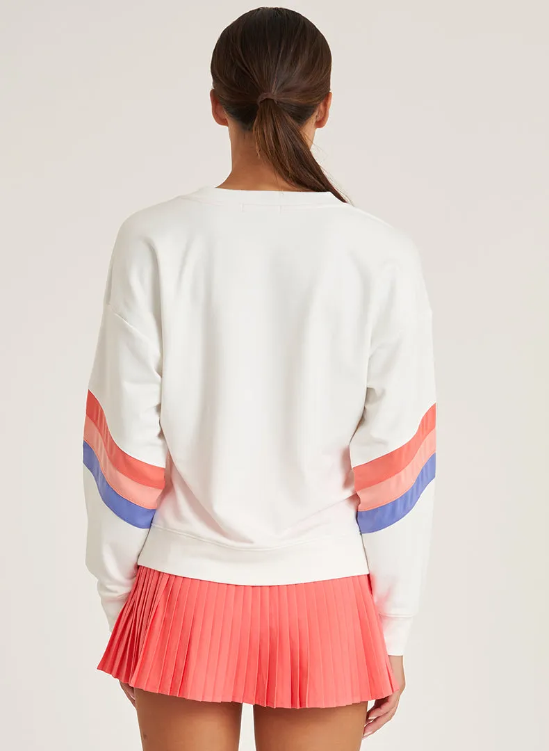 Comforted V-Blocked Pullover - FINAL SALE