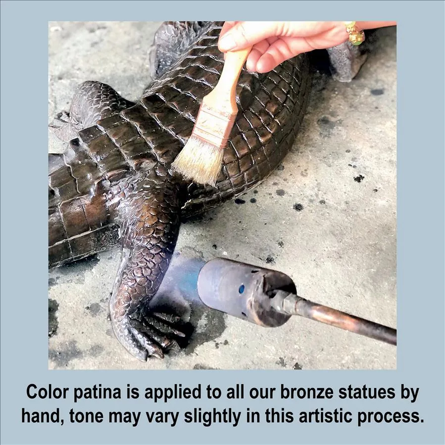 Design Toscano- Fisherman Bear Cast Bronze Garden Statue