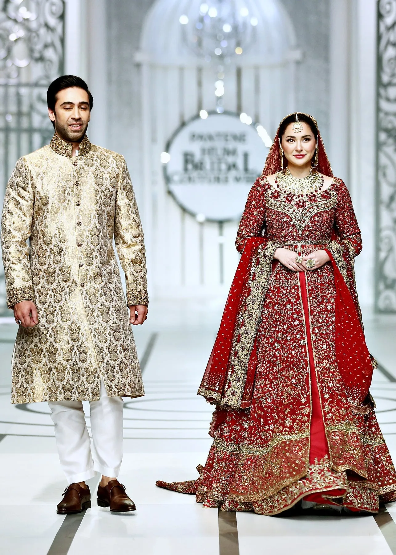 Designer Bridal Dark Red Indian Wedding Dress #BN1227