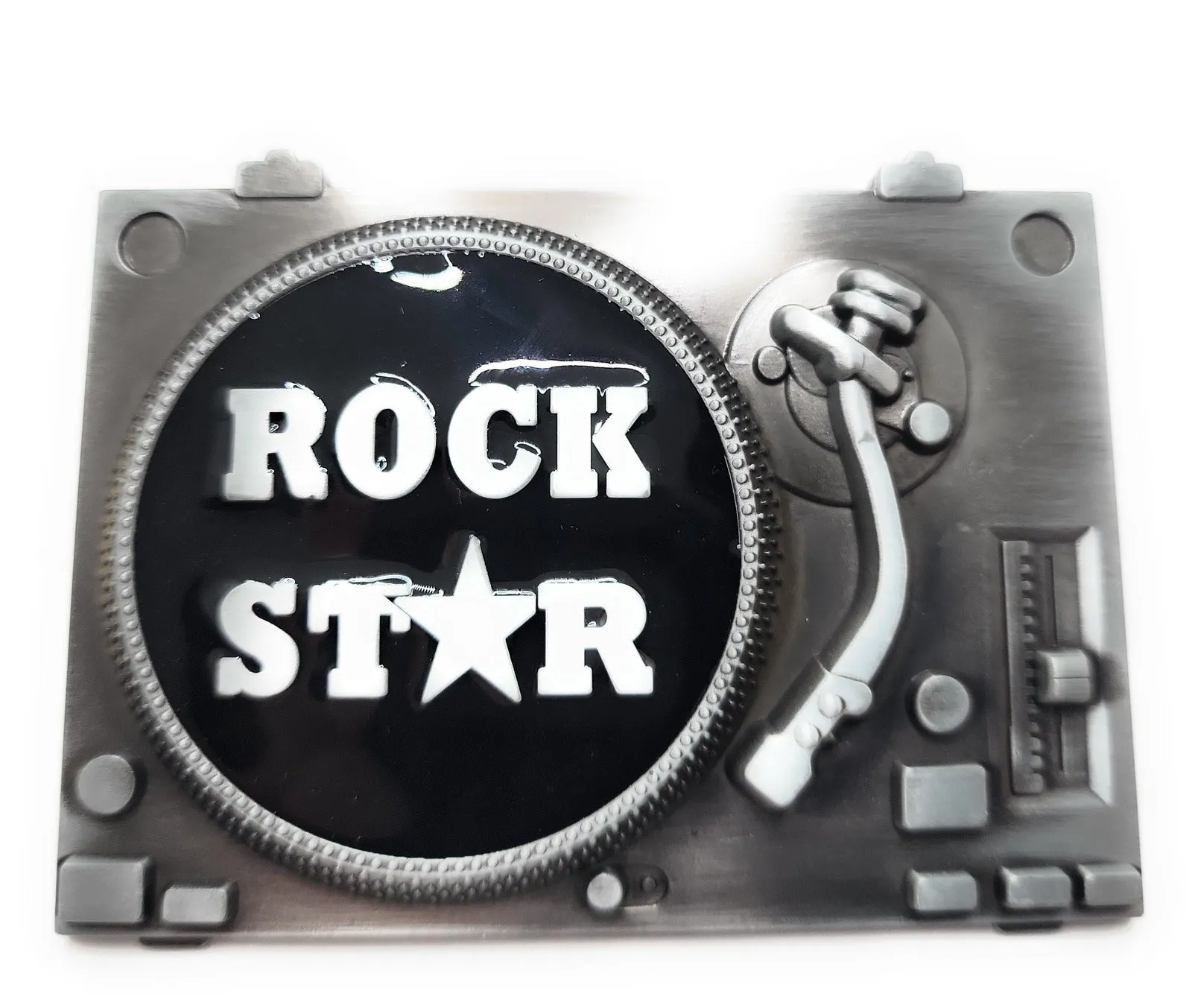 DJ ROCK STAR Belt Buckle