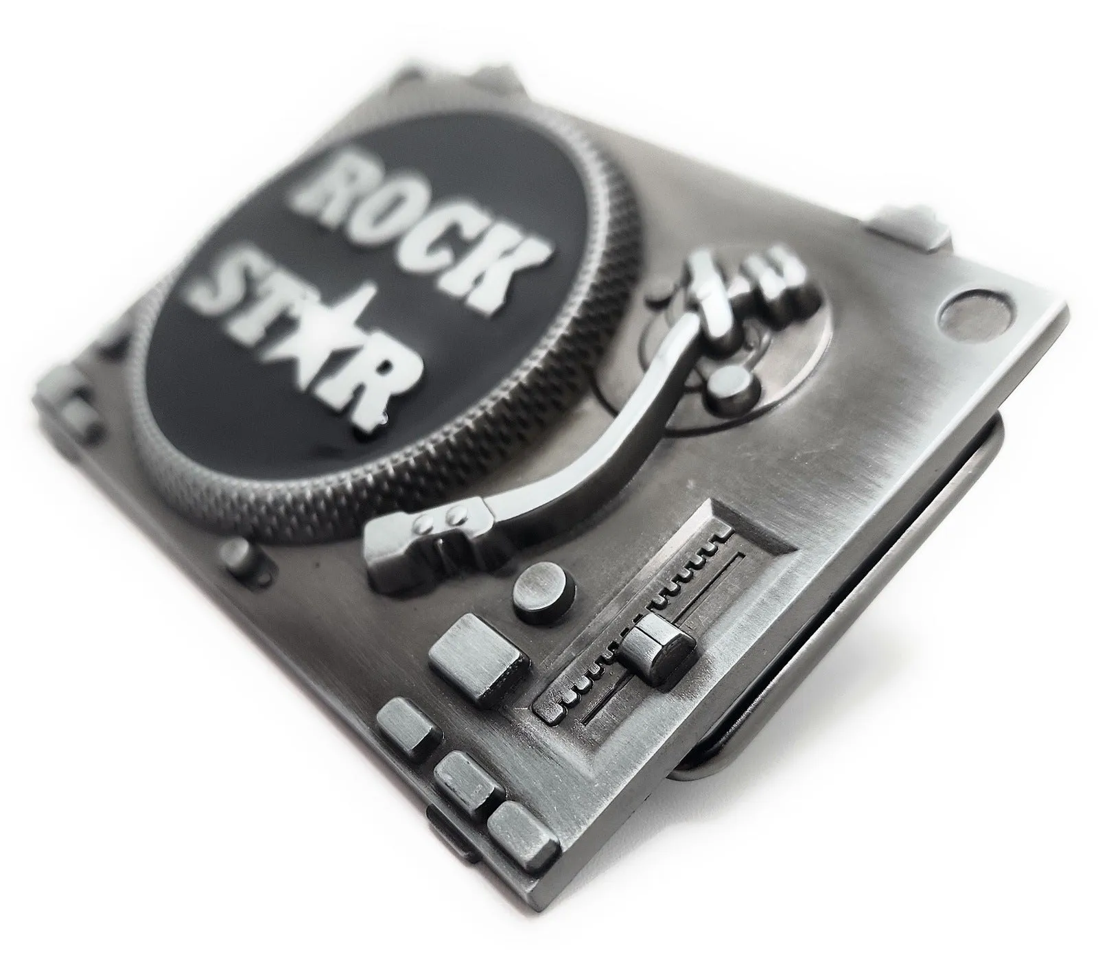 DJ ROCK STAR Belt Buckle
