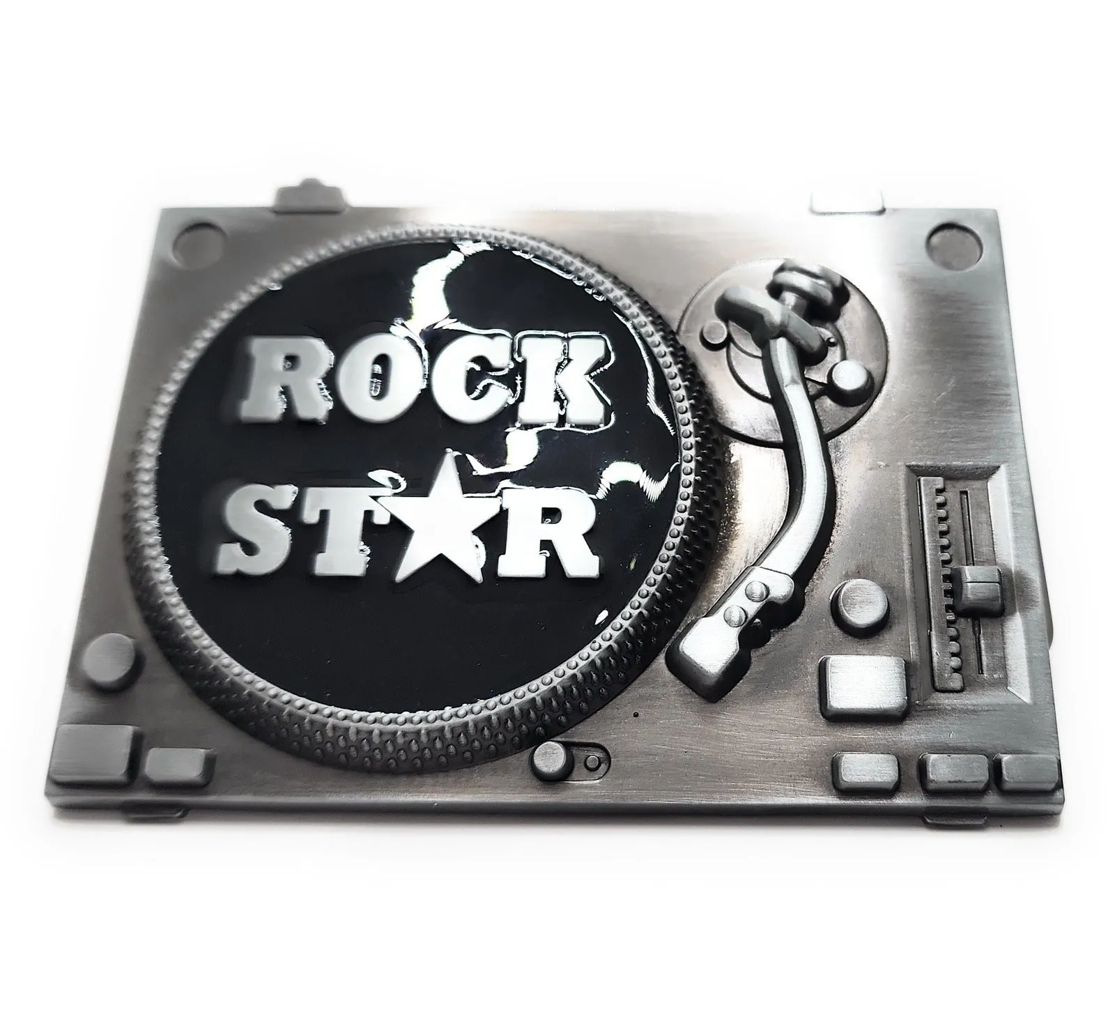 DJ ROCK STAR Belt Buckle