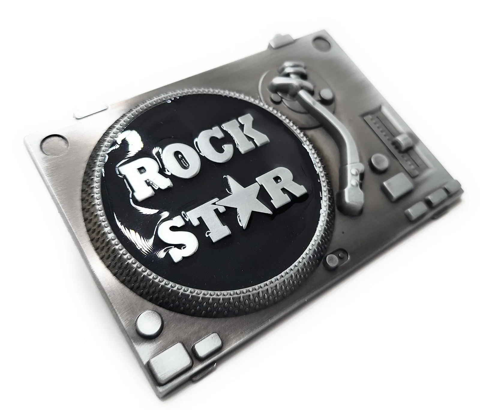 DJ ROCK STAR Belt Buckle