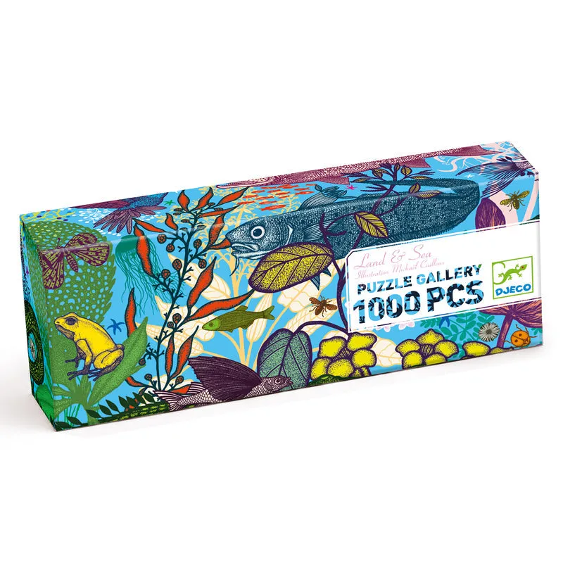 Djeco Land & Sea Gallery Puzzle
