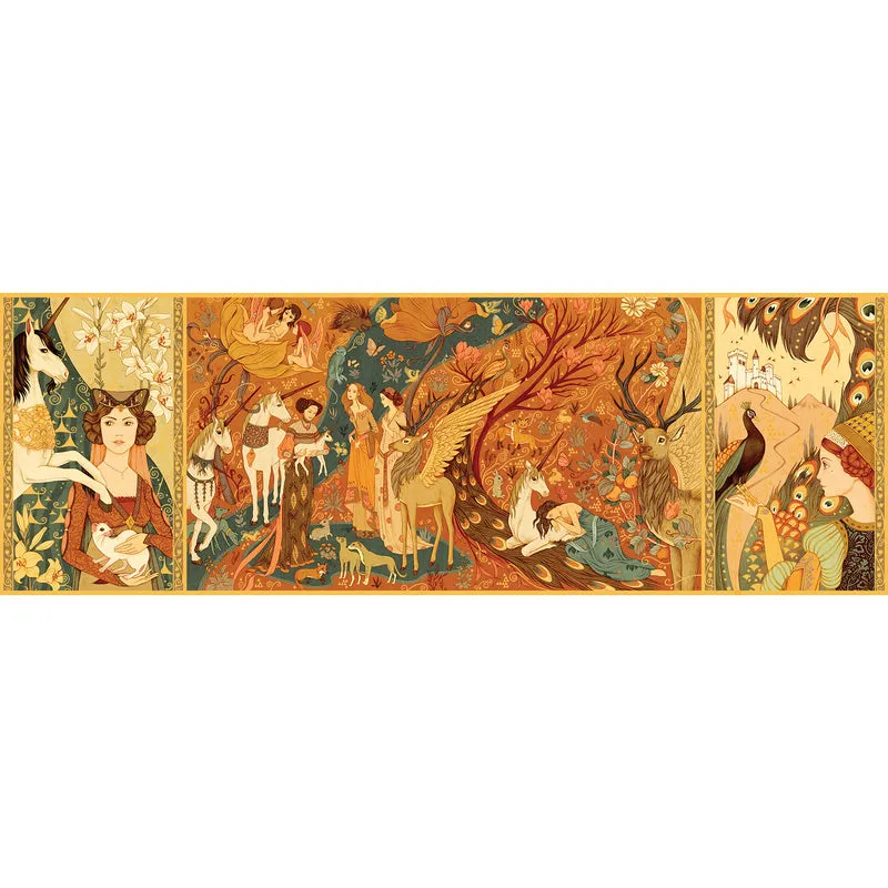 Djeco Unicorn Lady Gallery Puzzle