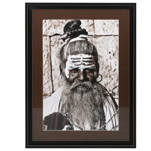 Dwell Painted Indian Man Wall Art