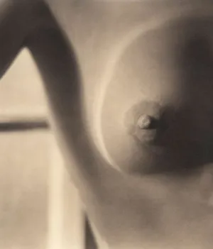 EDWARD WESTON "NUDE" GELATIN SILVER PRINT, 1920