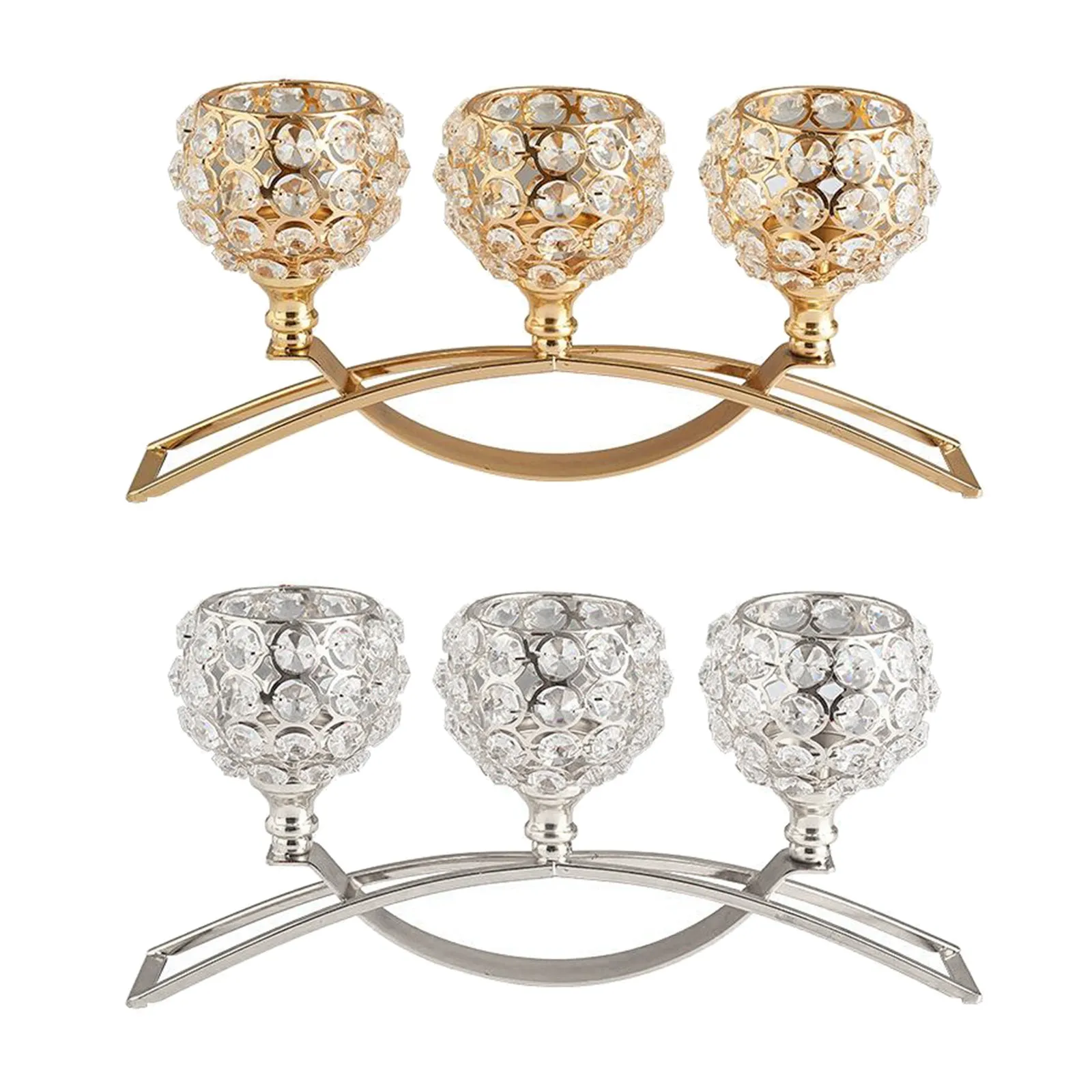 Elegance Crystal Candle Holder – A Touch of Glamour and Sophistication for Your Home